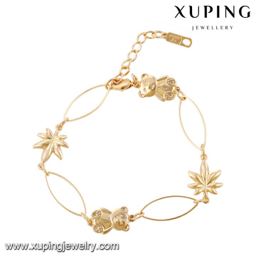 xuping alibaba wholesale saudi arabia gold jewelry bracelet